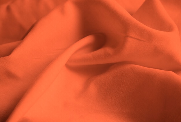 Coral Color fabric texture background