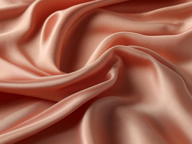 Coral color silk background