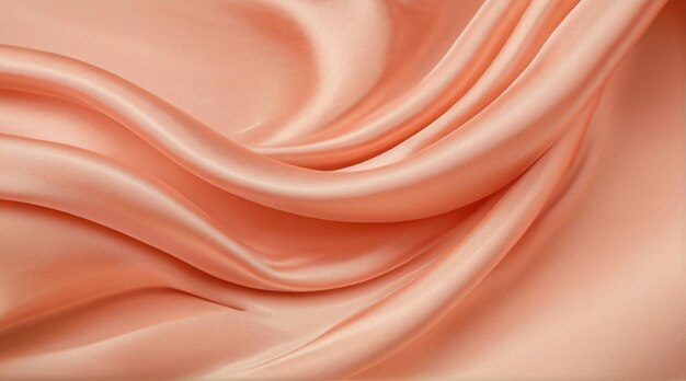 Coral color silk background