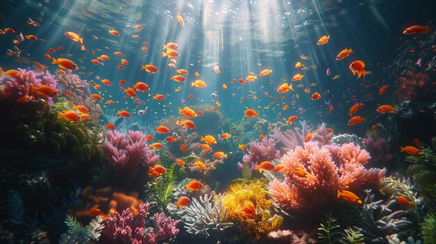 Coral Dreamscape coral garden wallpapers