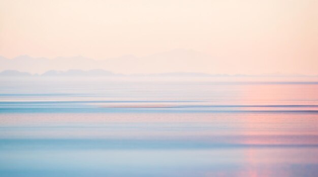 Photo coral horizon lake abstract editorial photography artistic vision serene lake abstract art