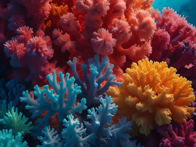 Photo coral illustration