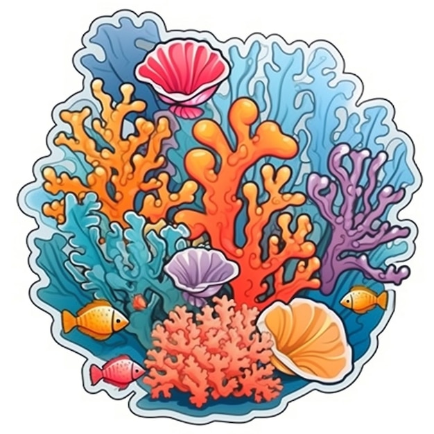 Coral reef clip art