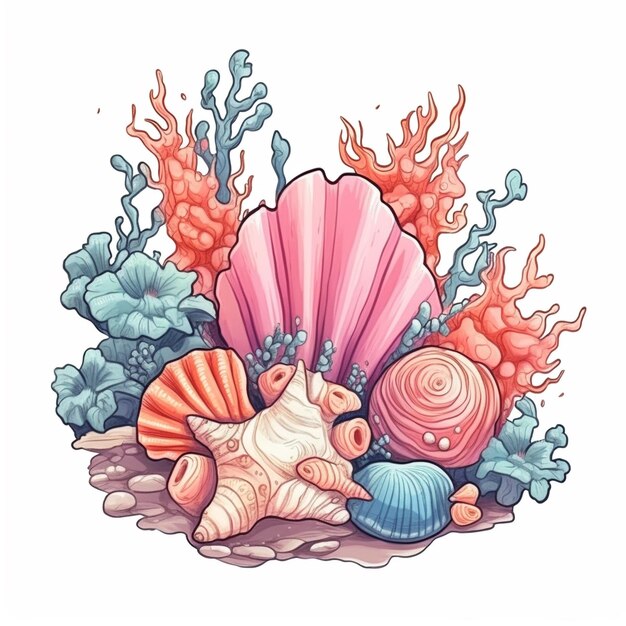 Coral reef clip art