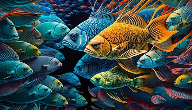 Coral reef fishes