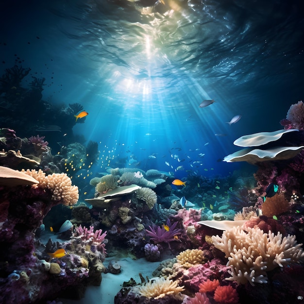 Photo coral reef