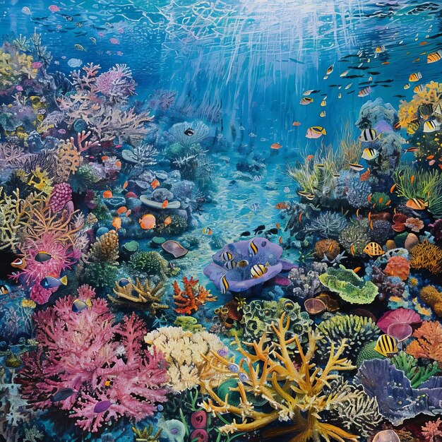 Photo coral reef