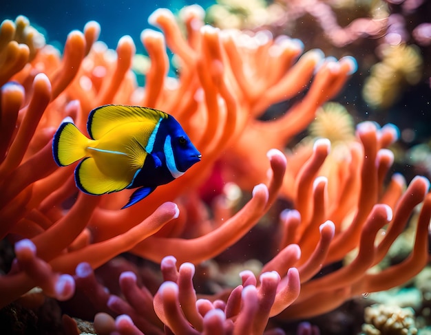 Коралловая симфония морской жизни