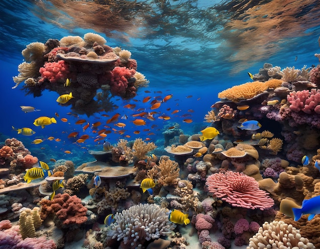 海洋生物のコーラルシンフォニー