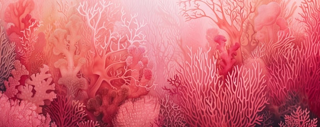 Foto sfondo del paesaggio marino dei coralli