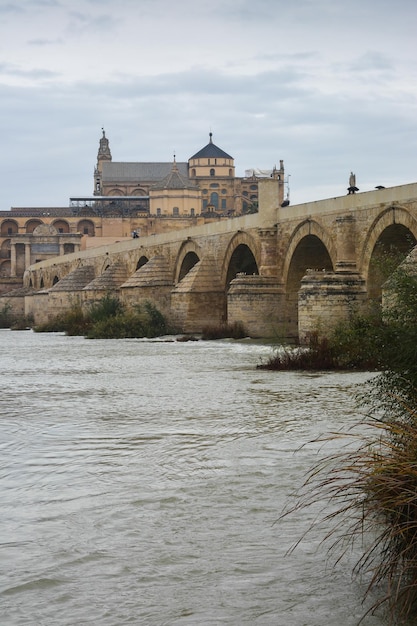 Cordoba in november Romeinse brug en Mezquita