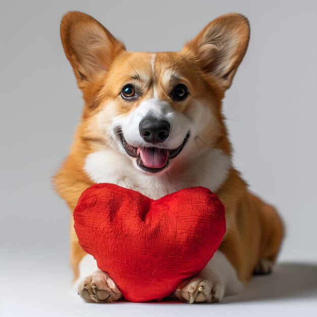 Corgi Valentines Day