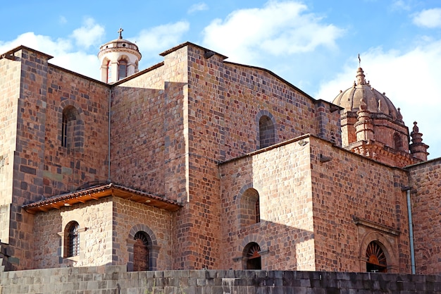 Coricancha of de tempel van de zon van de Inca's, UNESCO-werelderfgoed in Cusco, Peru, Zuid-Amerika