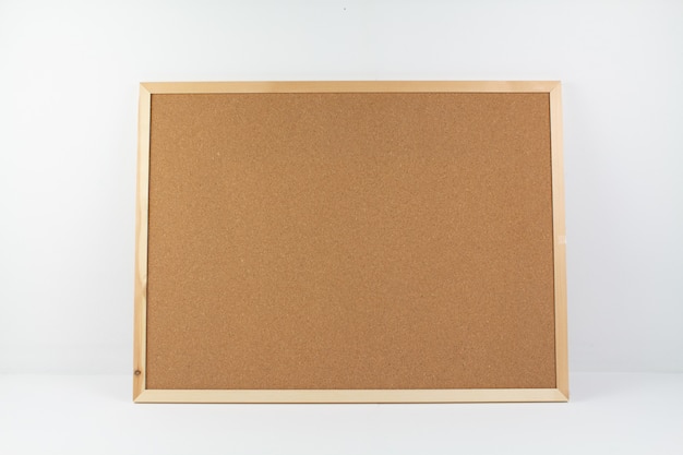 Photo a cork board for notes