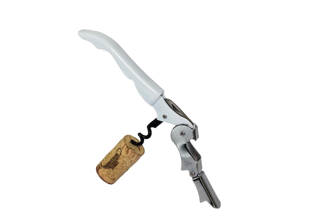 Corkscrew with wine cork opener