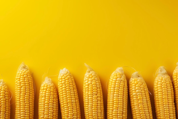 Corn background and copy space