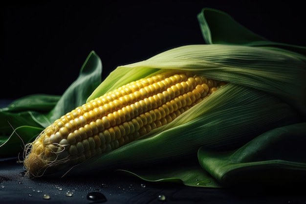 Corn on the cob AI generated