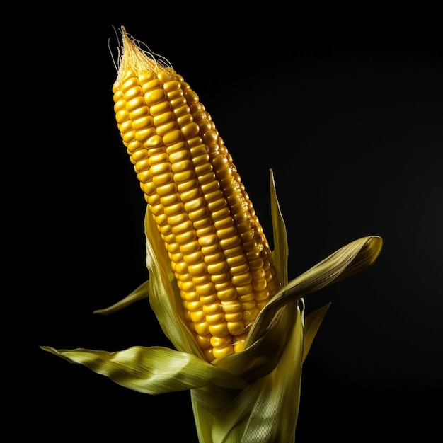 corn ear isolated