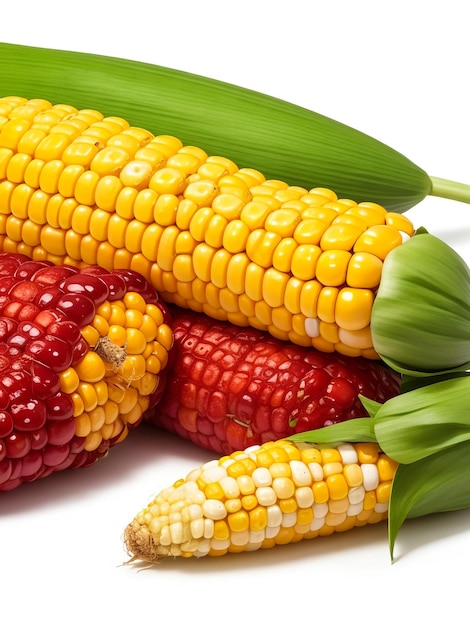 Photo corn field at mountain