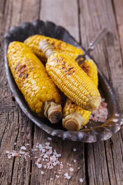 Corn on the grill