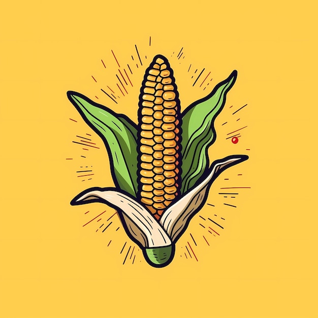 Corn icon vector illustration