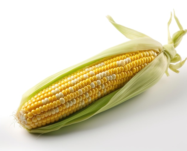 Corn isolated on background