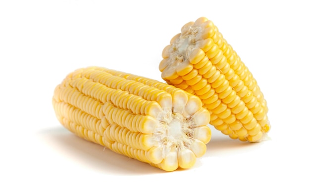 Corn isolated on white background