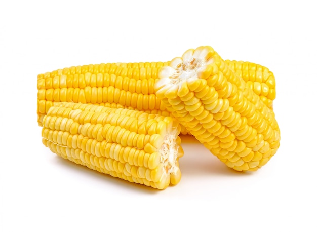 Corn isolated on a white background 