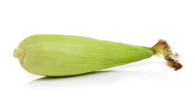 Corn isolated on a white