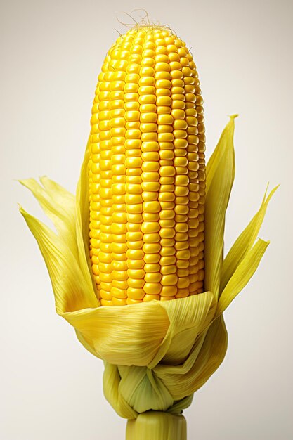 Corn portrait ideal for advertising or banner