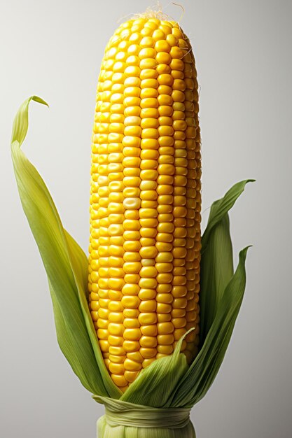 Corn portrait ideal for advertising or banner