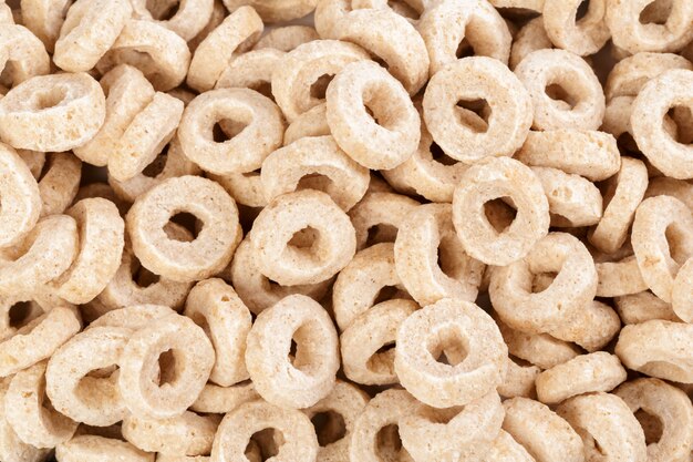 Corn rings for breakfast as a