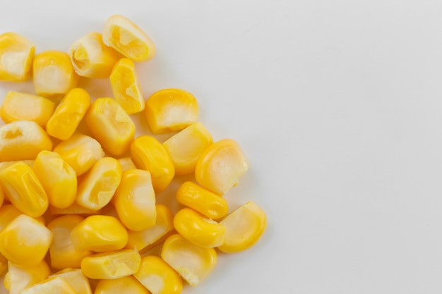 corn seeds isolated