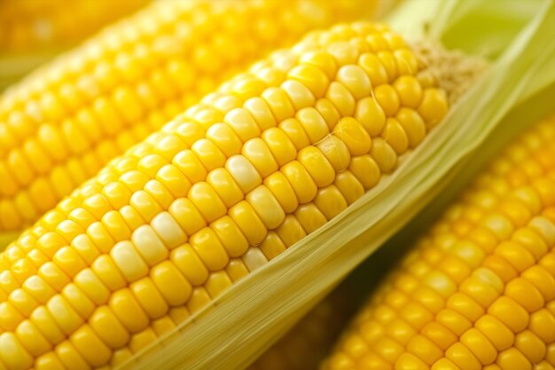 Corn vegetable closeup farming ripe organic