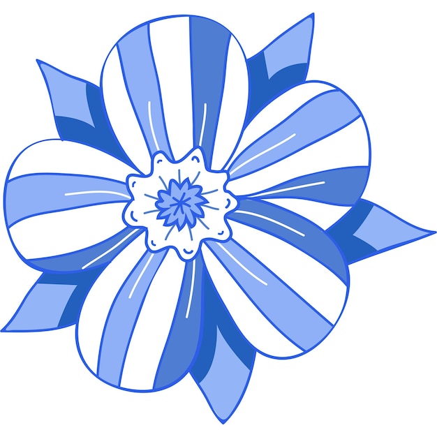 cornflower vector image