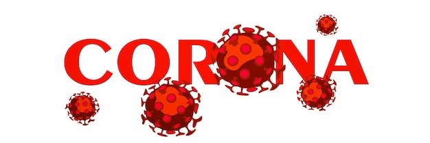 Corona virus background pandemic risk concept 3D illustration