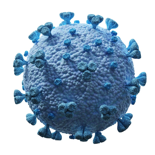 Corona Virus Coronavirus Epidemische Pandemie Covid19 Concept 3d render illustratie