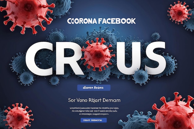 Photo corona virus facebook cover templatecorona virus facebook cover templatecorona virus facebook cover template