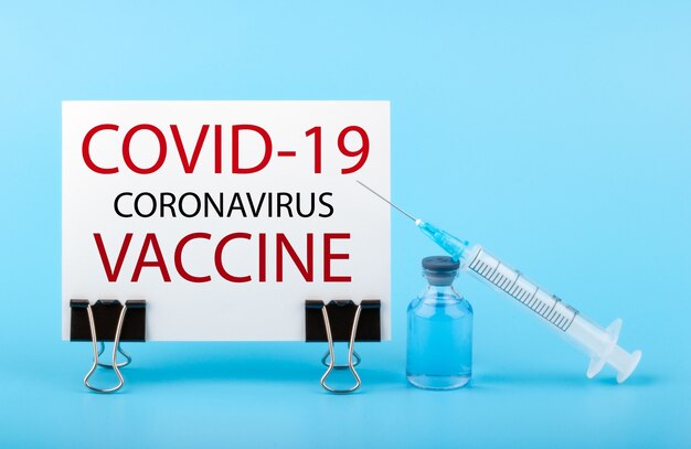 Foto corona virus-medicijnvaccin