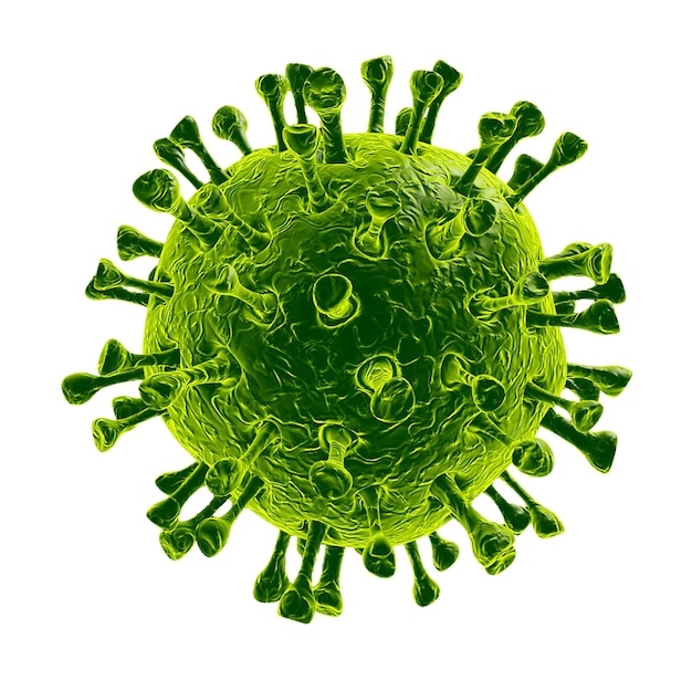 Photo coronavirus cell outbreak