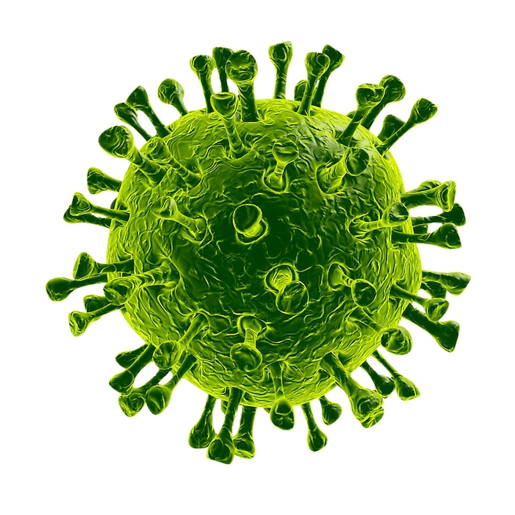 Photo coronavirus cell outbreak