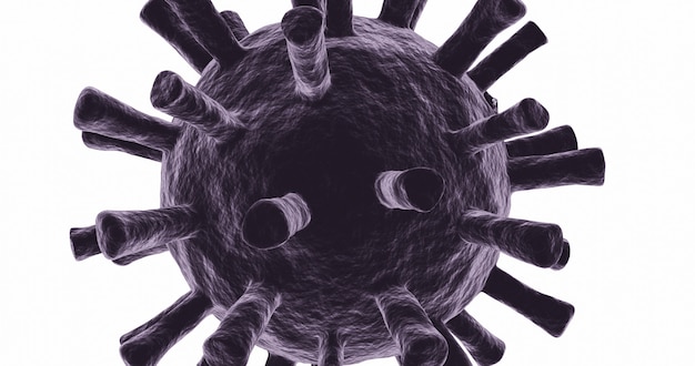 Coronavirus-concept verantwoordelijk voor een pandemie