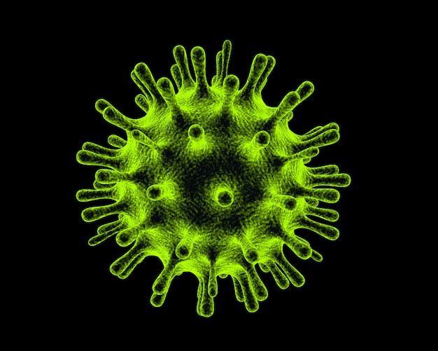 Foto coronavirus, infezione contagiosa dell'epidemia di covid-19