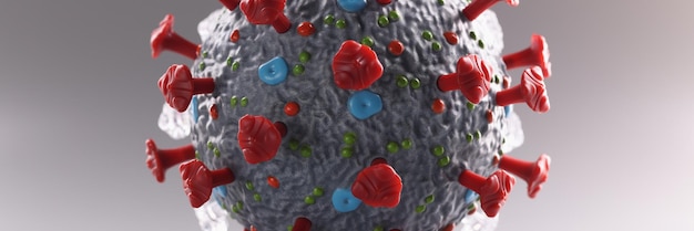 Coronavirus COVID19 microscopisch anatomisch virus en ziekte