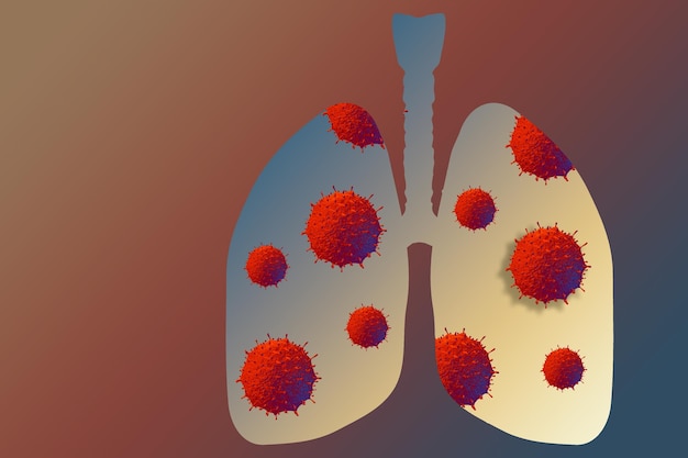 Coronavirus disease virus in human lungs Novel coronavirus COVID19 outbreak