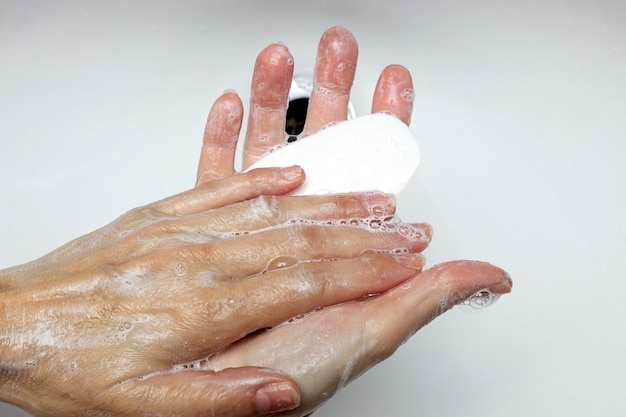 Coronavirus prevention hand washing