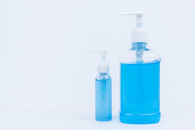 Coronavirus prevention medical hand sanitizer gel for hand hygiene coronavirus protection.