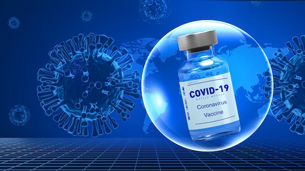 Coronavirus vaccination   COVID19 vaccine  Medical concept