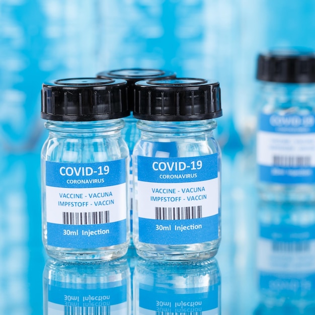 Coronavirus vaccine bottle corona virus covid19 covid vaccines\
square