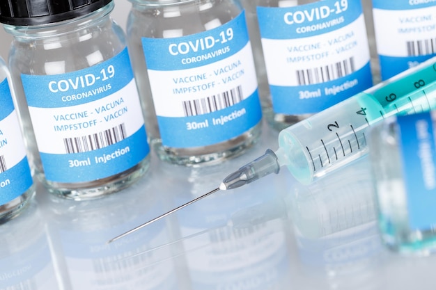 Coronavirus Vaccinfles Corona Virus-spuit COVID19 Covid-vaccins